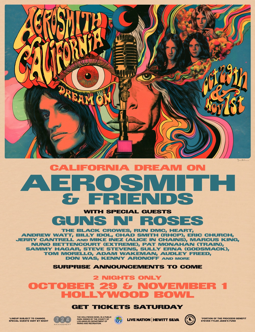 Guns N Roses Join Aerosmith For Comeback Concerts