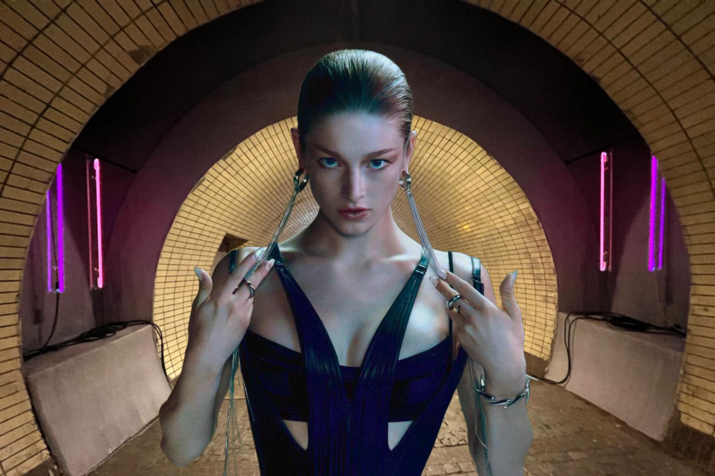 hunter schafer blade runner 2099