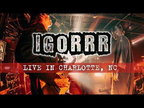 Igorrr Live in Charlotte, NC — Darker, Heavier, Still Insane!