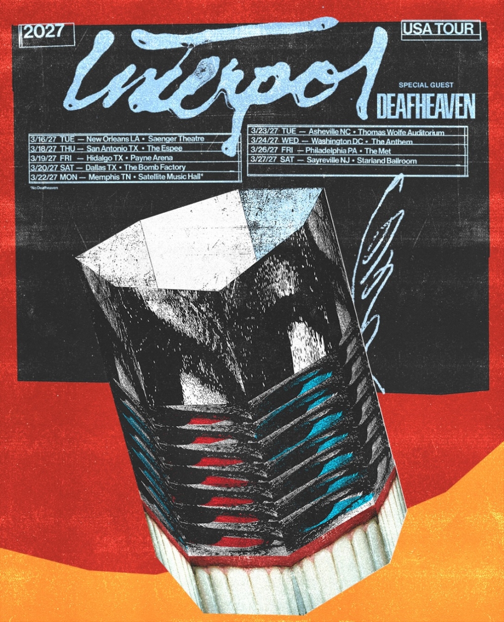 Interpol Teams Up With Deafheaven For 2027 US Tour