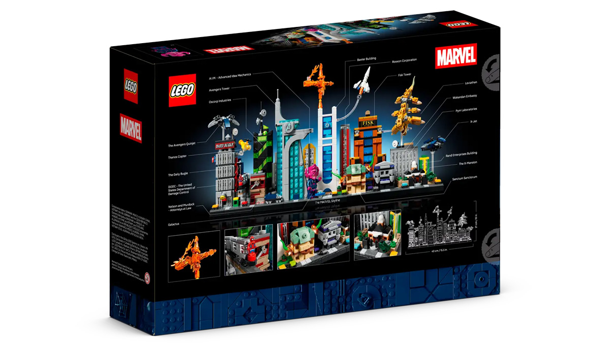 LEGO Unveils Miniature Marvel New York City Skyline