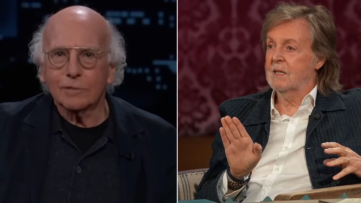 McCartney Snubs Larry David Over Grumpy Behavior