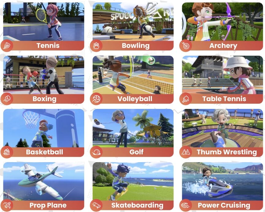 Nintendo milks Wii nostalgia with Switch Sports Resort remake