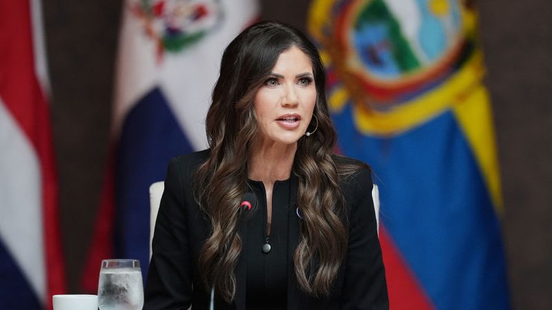 Noem Lands Third Trump Gig Because Two Weren't Enough Apparently