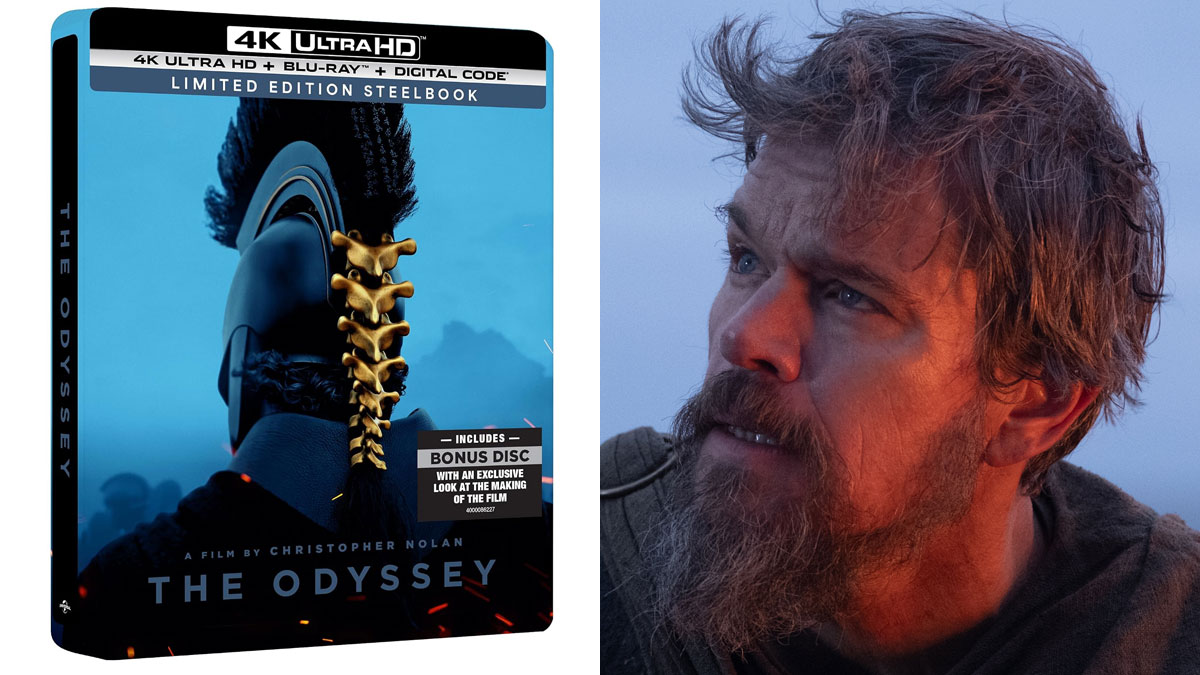 Nolan's The Odyssey Gets 4K Limited Edition Steelbook Release