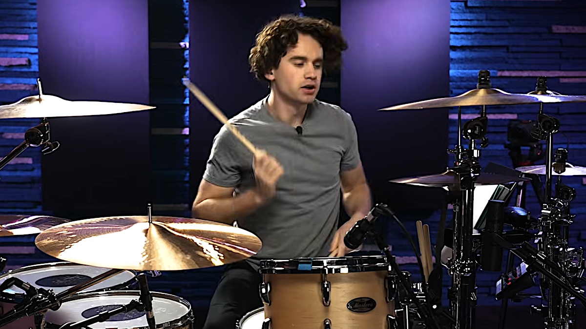 Offspring Drummer Plays Michael Jackson Hit Blind