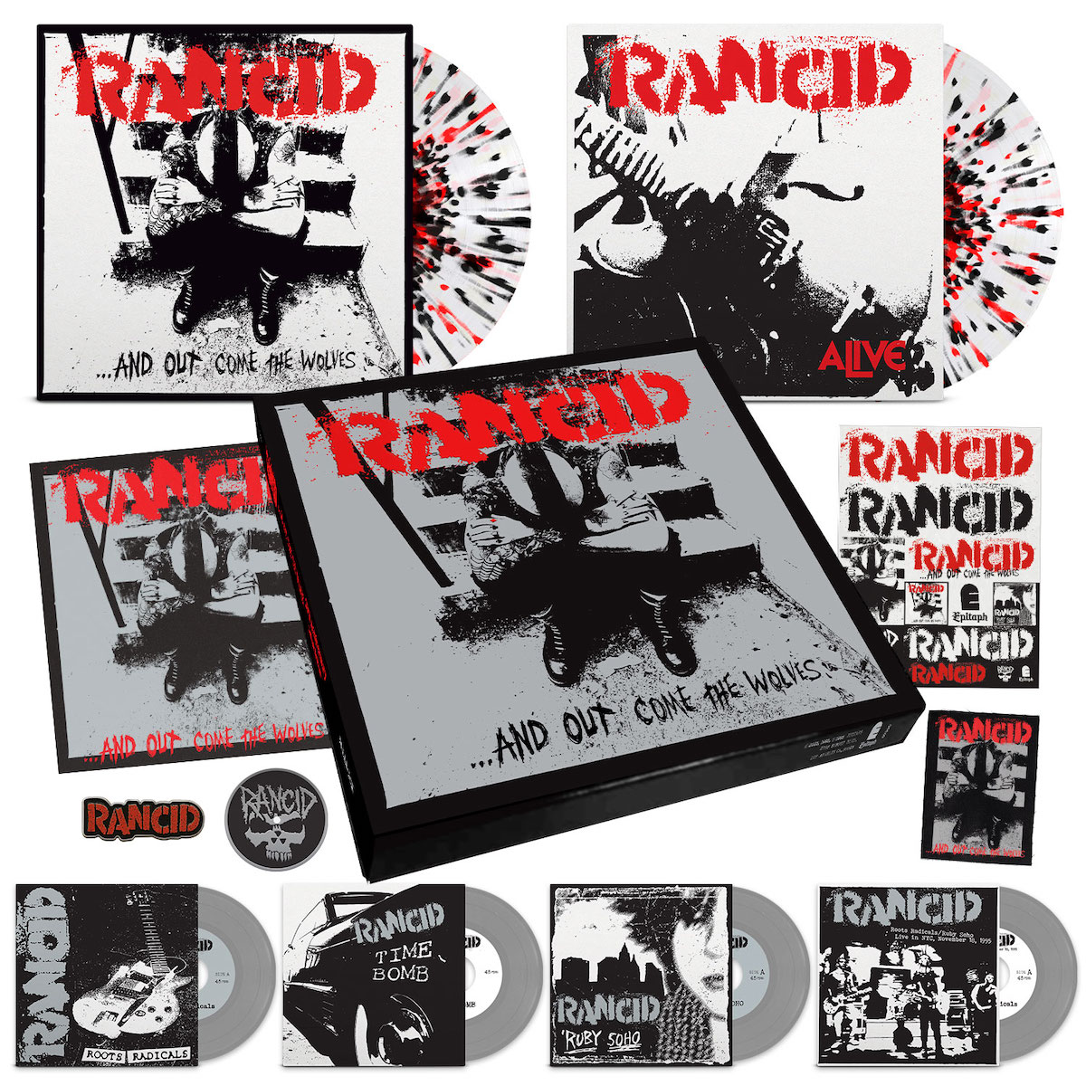 Rancid Drops 30th Anniversary Wolves Box Set Celebration