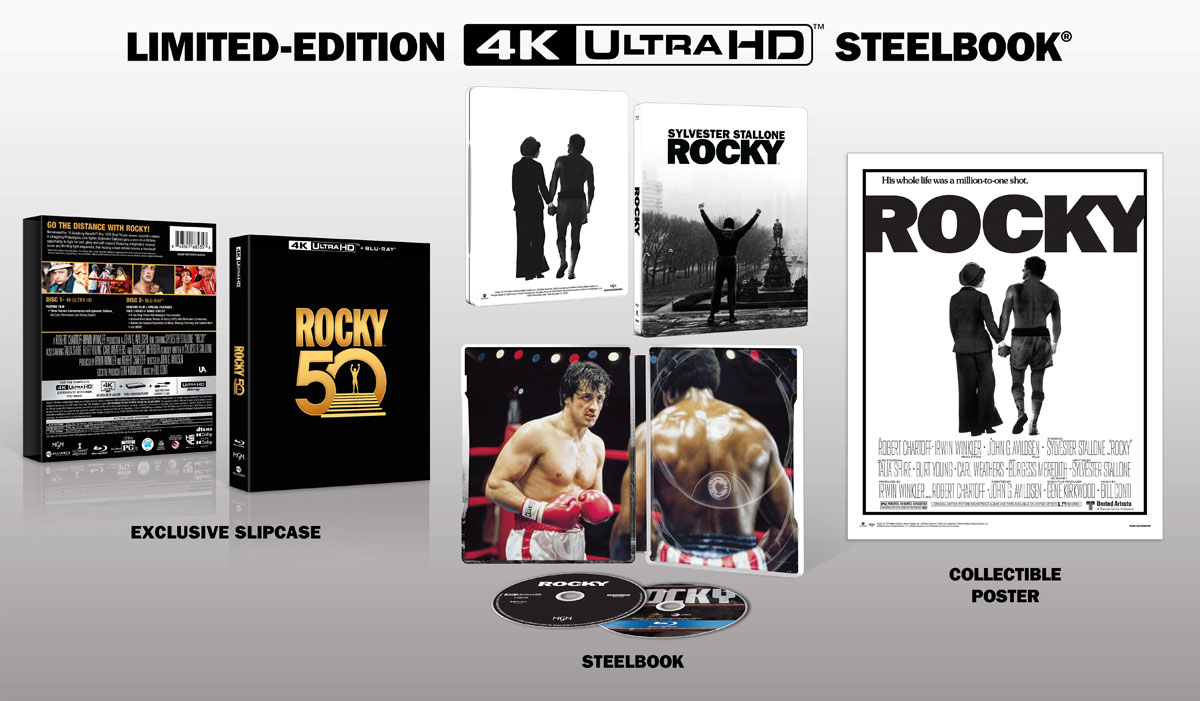 Rocky Gets 4K Steelbook Release