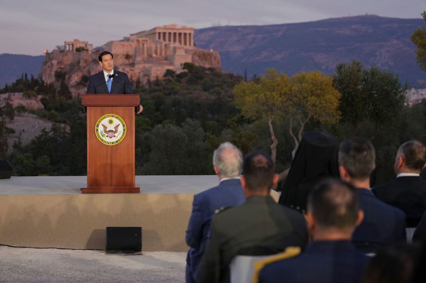 Rubio Heads to Greece to Launch Presidential Rumor Mill Officially Now