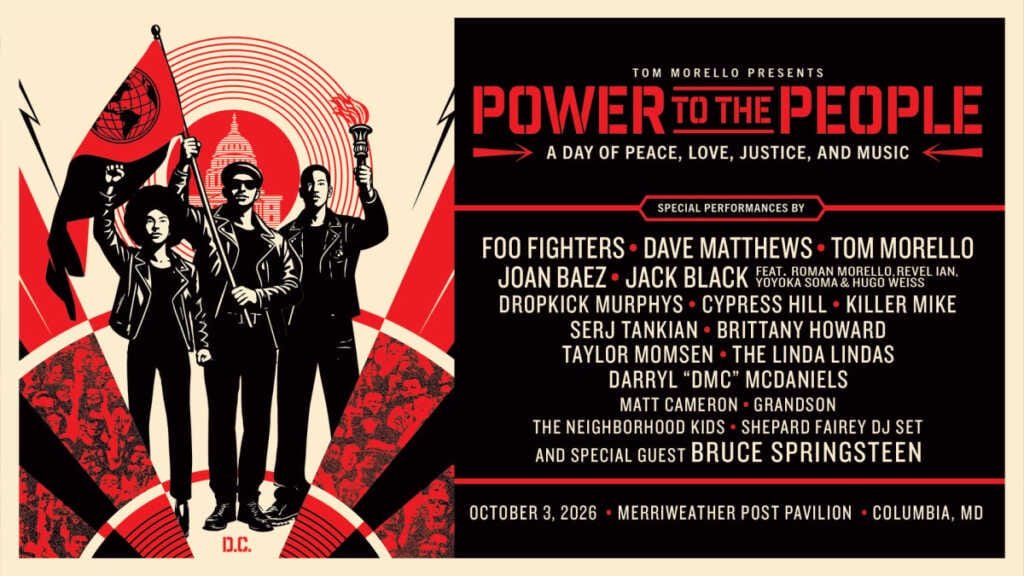 Tom Morello's Power to the People Festival Hits YouTube Free