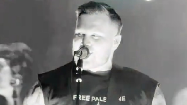 Zach Bryan Rocks Free Palestine Shirt Onstage at Gillette Stadium